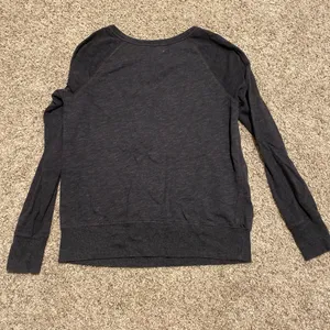 Gray Long Sleeve lightweight sweatshirt thumbnail 2