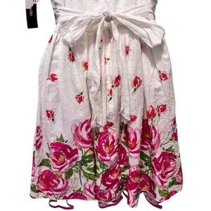 Y2K Vintage My Michelle Party Romantic Dress Jr 11 Pink White Floral Cottagecore thumbnail 3