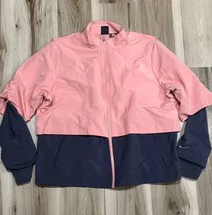Nike HyperAdapt Shield Pink/Navy Golf Jacket Women’s XL thumbnail 1