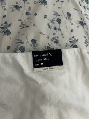 Abercrombie Linen Blend Curve Love Scarlett Mini Skirt thumbnail 5