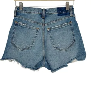 Abercrombie & Fitch The Cutoff High Rise Shorts Size 25 thumbnail 3