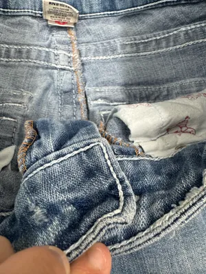 True Religion Denim Jeans Size 27- READ DESCRIPTION thumbnail 4