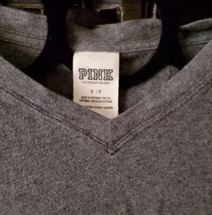 Victoria Secret Pink V Neck T - Shirt thumbnail 3