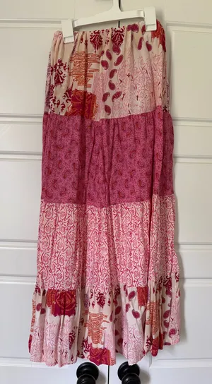 ZARA Maxi Skirt Floral thumbnail 1