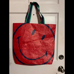 Green, Red and Blue Tote Bag - Fun & Stylish thumbnail 3