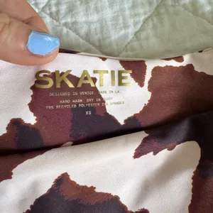 Skatie Kate top and Salty Bottom: Dallas print thumbnail 7