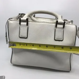 Michael Kors White M Leather Crossbody Bag thumbnail 5