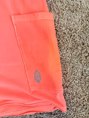 Fp Movement Hot Shot Tee Romper Onesie Oversized Size Small Neon Orange Nwot thumbnail 8