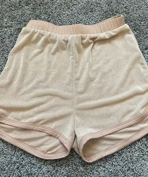 Timing Women's Terry Athletic Shorts - Light Pink thumbnail 1