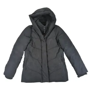 Abercrombie Fitch Ultra Black Puffer‎ Jacket Hooded Wind Water Resistant Small thumbnail 1