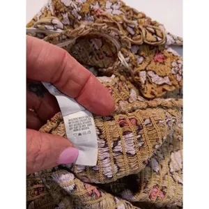 Aerie Cute Cropped Floral Fall Boho Y2K Fall Colored Top Large‎ thumbnail 4