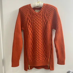 Michael Kors Cable Knit Sweater Size S thumbnail 2
