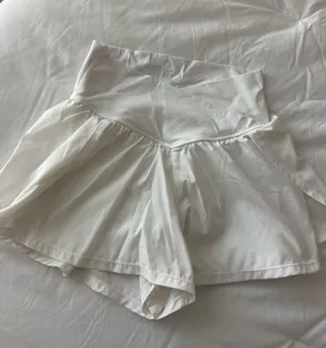 JoyLab White Flowy Shorts thumbnail 1