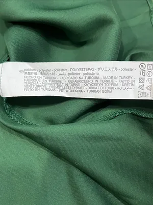Zara Emerald Button-Down Shirt thumbnail 4