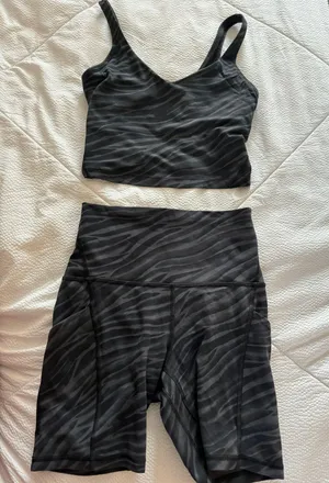 Lululemon Biker Short Set thumbnail 1