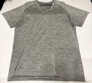 Lululemon Men’s Vent Metal Tech Henley 2.0 Grey thumbnail 1