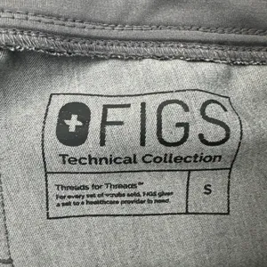 Figs Zamora Jogger Scrub Pants Mid Rise Gray Women's Small x 28 thumbnail 7