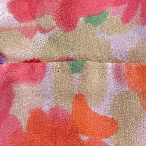 Talbots Silk Floral Sleeveless Midi Dress Pink Multicolor y2k Size 10 thumbnail 13