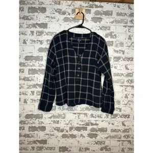 Madewell | women plaid cotton blouse thumbnail 7