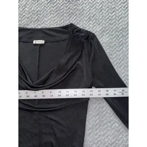 Free People Women's Running Late Long Sleeve‎ Soft Jersey Size Small thumbnail 5