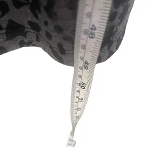 Jones New York Large Black Animal Print Vampire Goth Night Gown Maxi Slip‎ Dress thumbnail 10