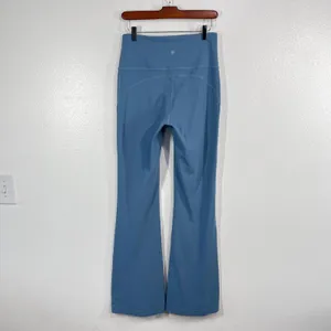 Lululemon Groove Super High Rise Flared Pant Women's 8 Utility Blue Nulu Yoga thumbnail 4