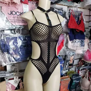 Festival Fishnet Black Bodysuit Harness New thumbnail 7