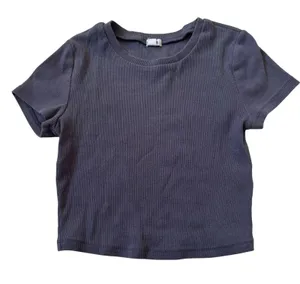 Garage Gray Ribbed Crop Top Women's Size Small | 6-33 thumbnail 3
