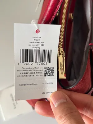 Kate Spade Dumpling Suede Small Satchel Bag thumbnail 5