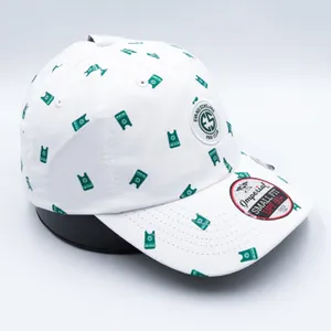 Imperial Evans Scholars‎ Par Club Hat Womens Small White Green Ponytail UPF 50+ thumbnail 2