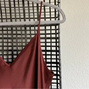 ALLSAINTS Hera satin slip dress thumbnail 3