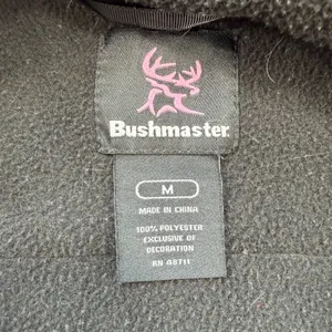 Bushmaster Womens Pink Realtree Camo Fleece Jacket Black Full Zip Size M Gun thumbnail 4