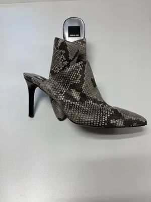 Dolce Vita‎ Women's Stiletto Sandals Snakeskin Pointed Toe Slip On - Size 8. thumbnail 2