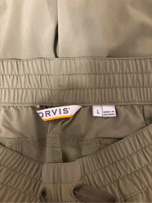 Orvis Women’s Large Olive Green Stretch Pull On Ankle Pants thumbnail 2