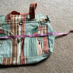 Y2K /coastal /pastel French Connection Canvas Tote Bag FCUK thumbnail 8
