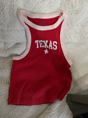 Texas tank top Red Size XS thumbnail 1