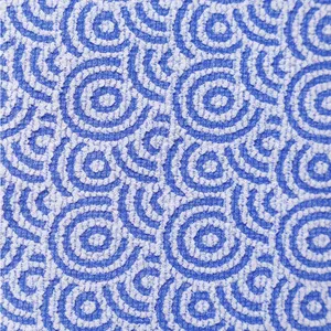 Berlook Blue Jacquard Underwire Bikini Top ONLY 71 Size L thumbnail 7