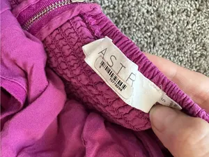 Astr Fuchsia Halter Midi Dress thumbnail 6