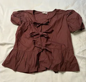 Brown top thumbnail 1