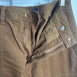 Banana Republic High-Rise Cargo Pant in Camel W1126 Sz 10 thumbnail 4