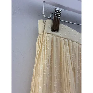 Lulus‎ butter yellow eyelet midi skirt Teired small thumbnail 5