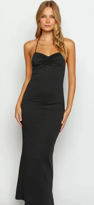Beginning Boutique black maxi dress thumbnail 1
