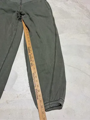 Aerie Olive Green Jogger Pants large thumbnail 2