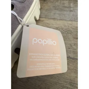 Papillio by Birkenstock Arizona Chunky Platform Sandal Lavender Suede Sz 37 thumbnail 12