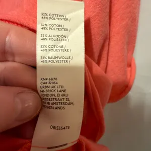 We The Free NWOT Free People Just Chill Slouchy Draping Top Size Large, Tangerine thumbnail 5