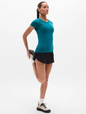 Athleta Momentum Seamless Tee - Coastal Teal thumbnail 2