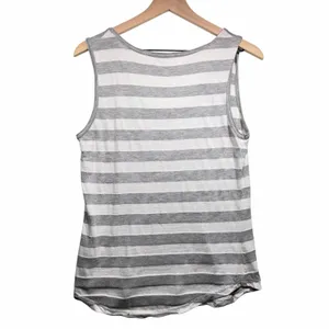 Barbour Gray White Tank Lightweight Women's US size 8 thumbnail 2