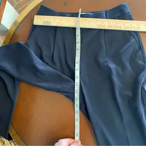 TUCKERNUCK navy Pleated Duncan Trouser size 0 NWT workwear office career preppy‎ thumbnail 6