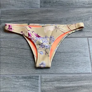 Triangl coco floral bikini bottom Tan Size XS thumbnail 5