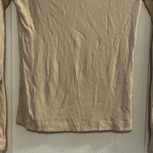 GUESS ribbed turtleneck long sleeve top beige size M style T13174‎ thumbnail 9